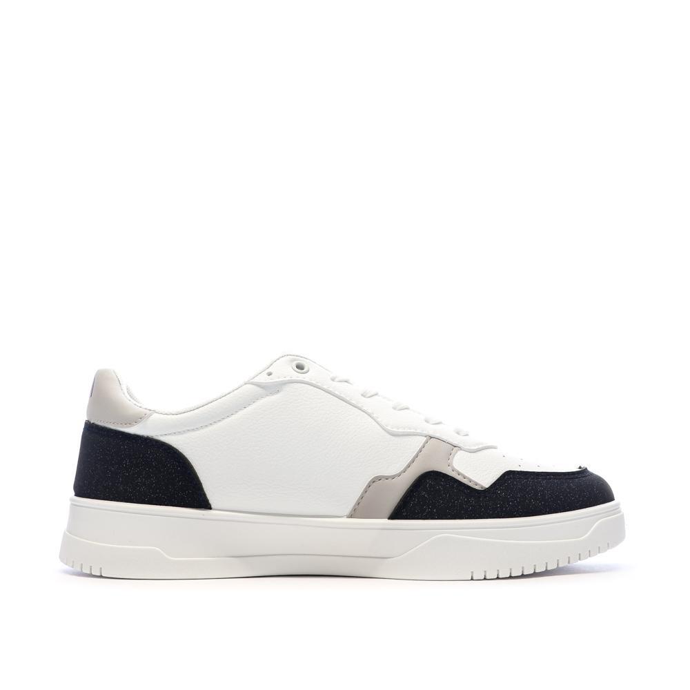 Baskets Blanches/Marines Homme Ellesse Pansit 2/7