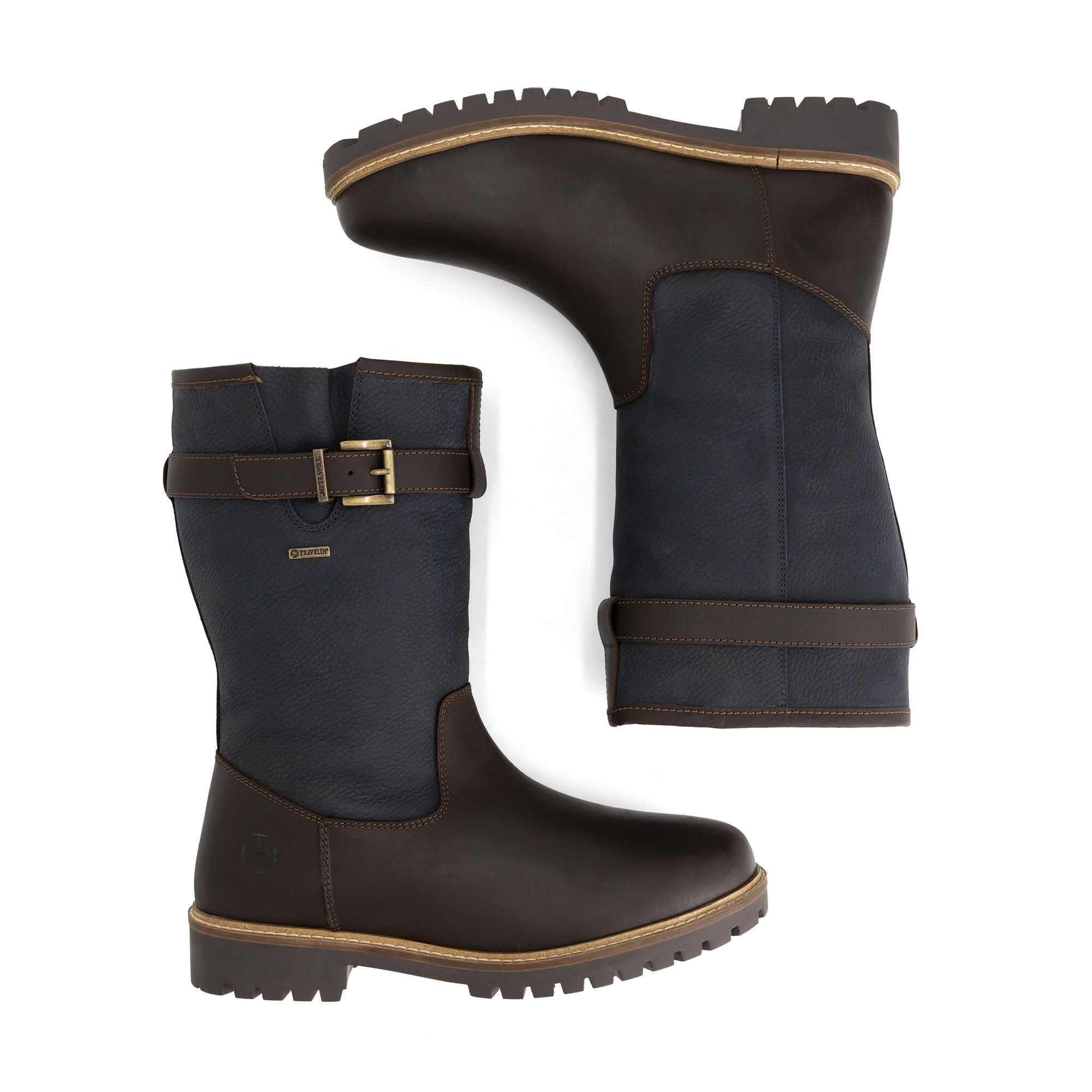 Botas outdoor Aremark hombre - Impermeables - Negras 4/6
