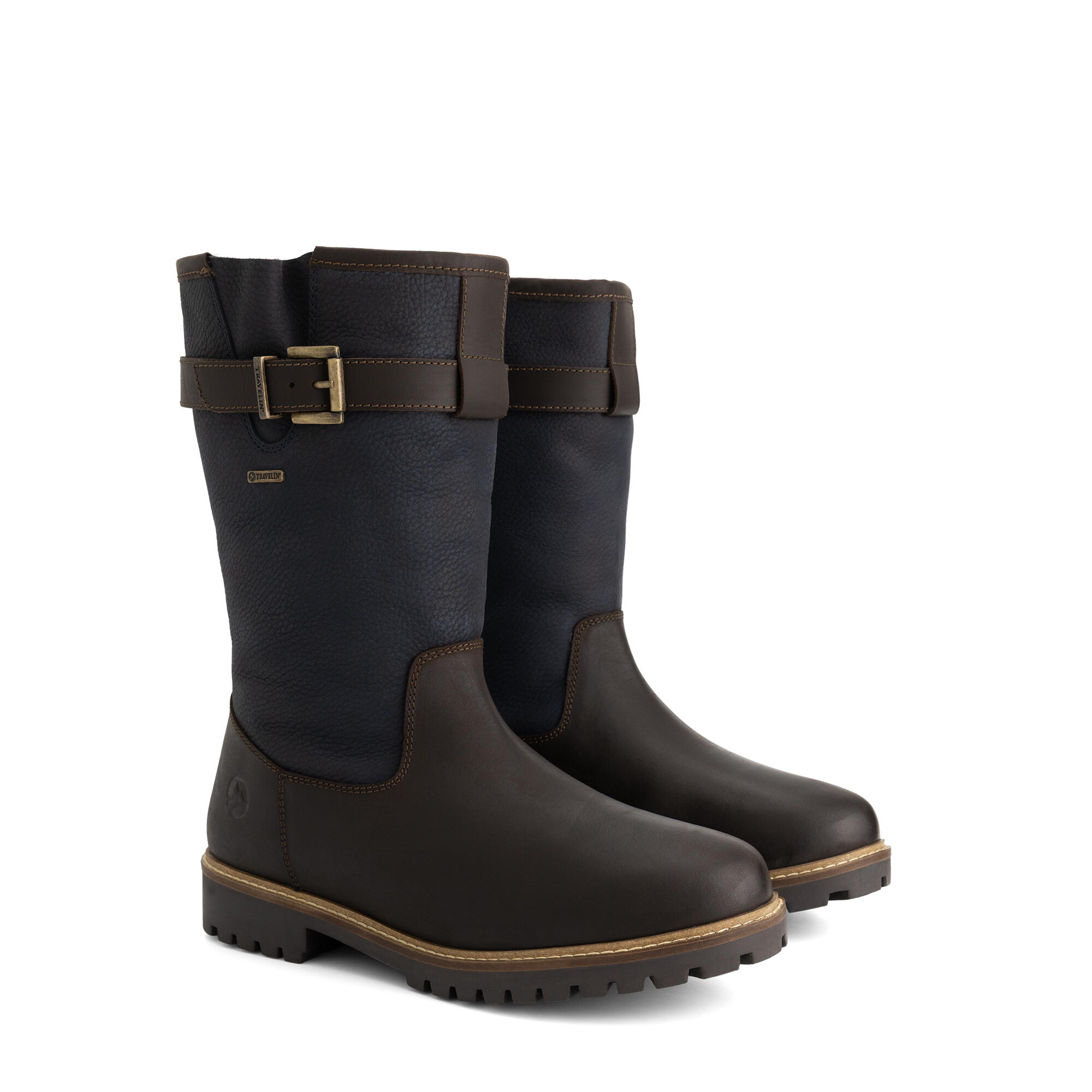 Travelin' - Aremark Homme - Bottes D'Extérieur - Imperméables - Bleu - Bottes - Bleu - Decathlon