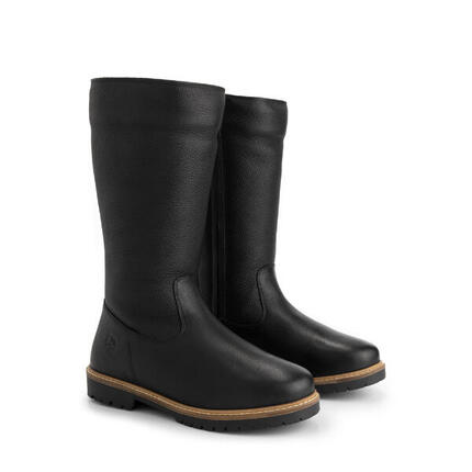 Forde Femmes - Bottes hautes - Doublées de laine - Noir