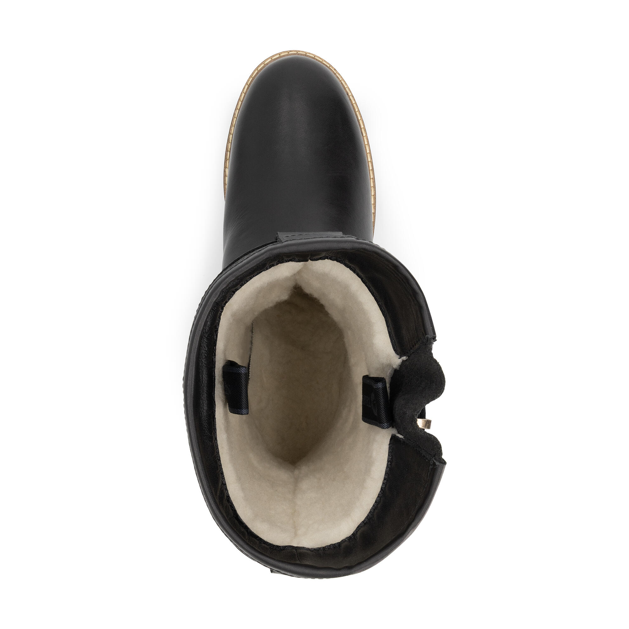 Botas outdoor Troms hombre, impermeables, negras 5/7
