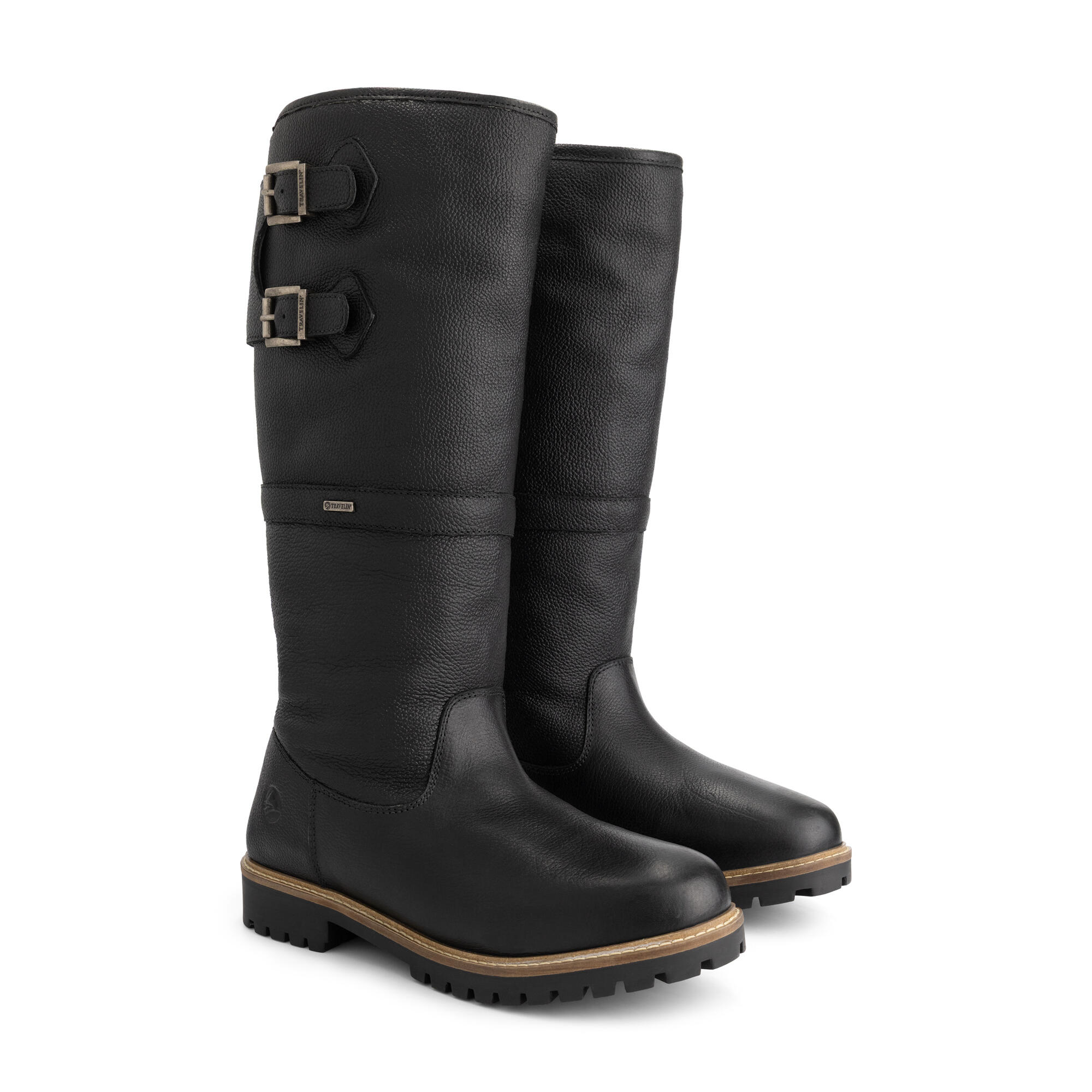 TRAVELIN' Travelin' Kodiak Herren - Outdoor-Stiefel - Wasserdicht - Schwarz