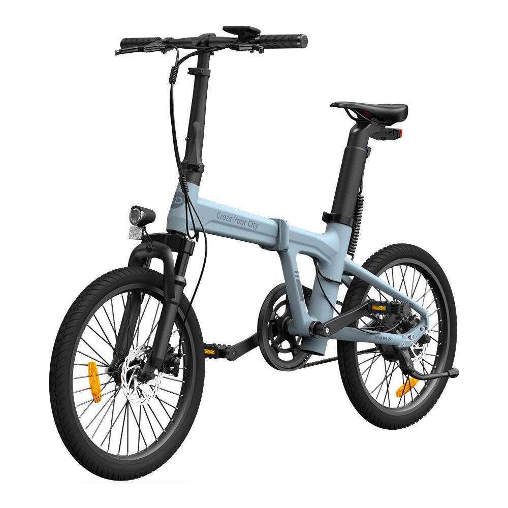 ADO EBike Air 20S Faltbares E-Fahrrad,klapprad Riemenantrieb,Pedelec,blau 4/9