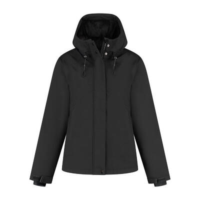 Karina dames - softshell winterjas - gevoerd - zwart