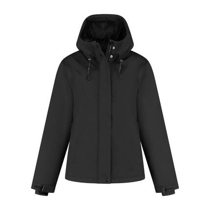 Karina Femmes - Veste softshell - Rembourrée - Noir