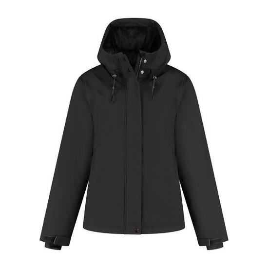 Karina Femmes - Veste softshell - Rembourrée - Noir