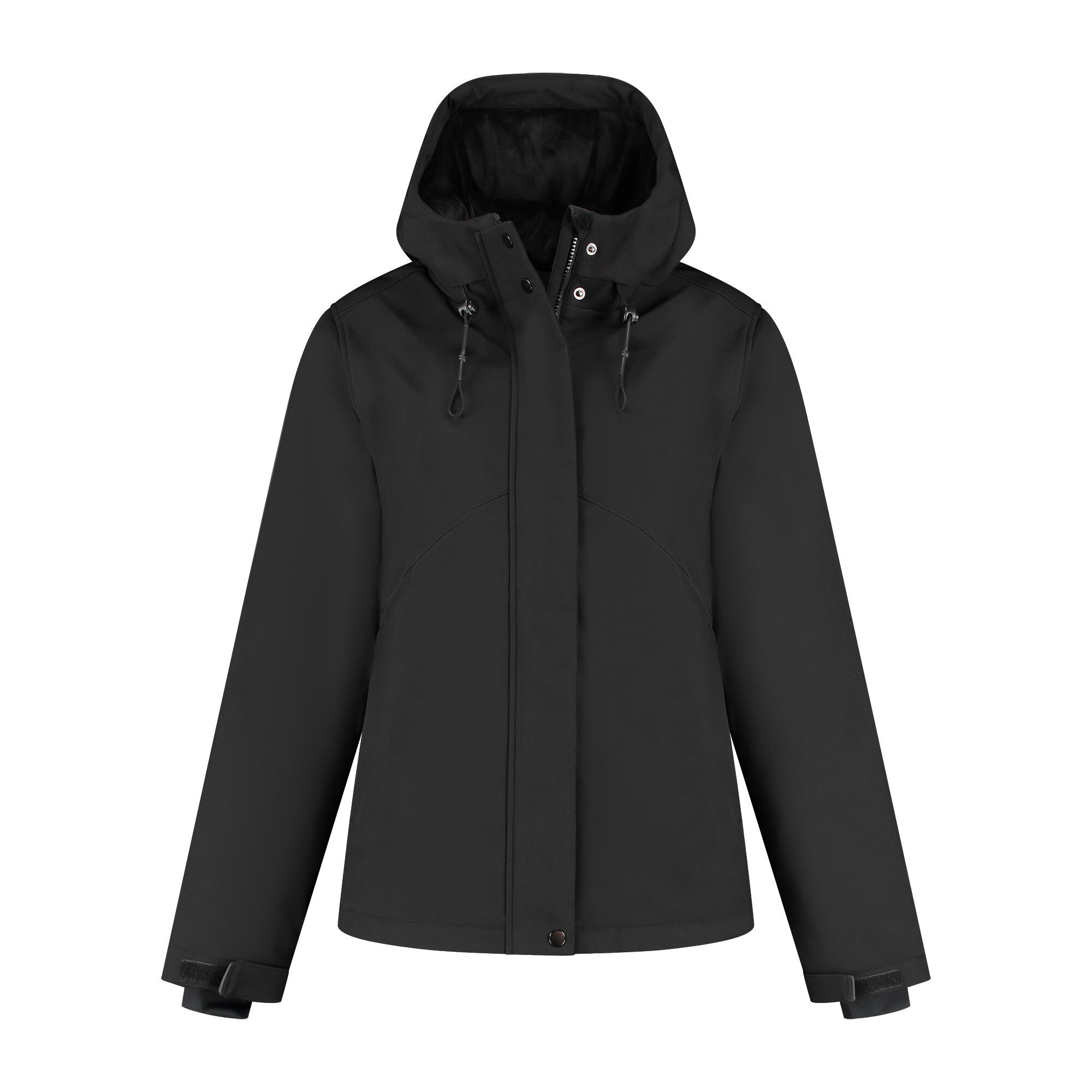 Travelin' - Karina Femmes - Veste Softshell - Rembourrée - Noir - Softshell - Noir - Decathlon