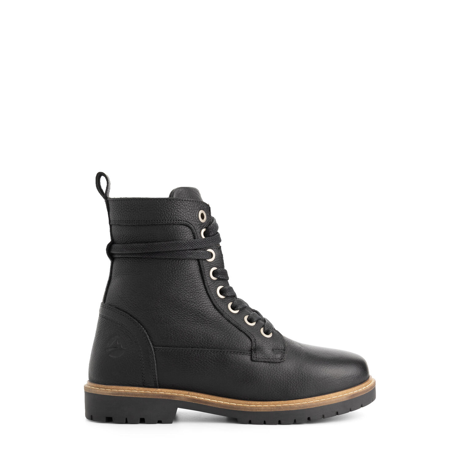 Kongsmark Dames - Veterboots - Wolgevoerd - Zwart 3/6
