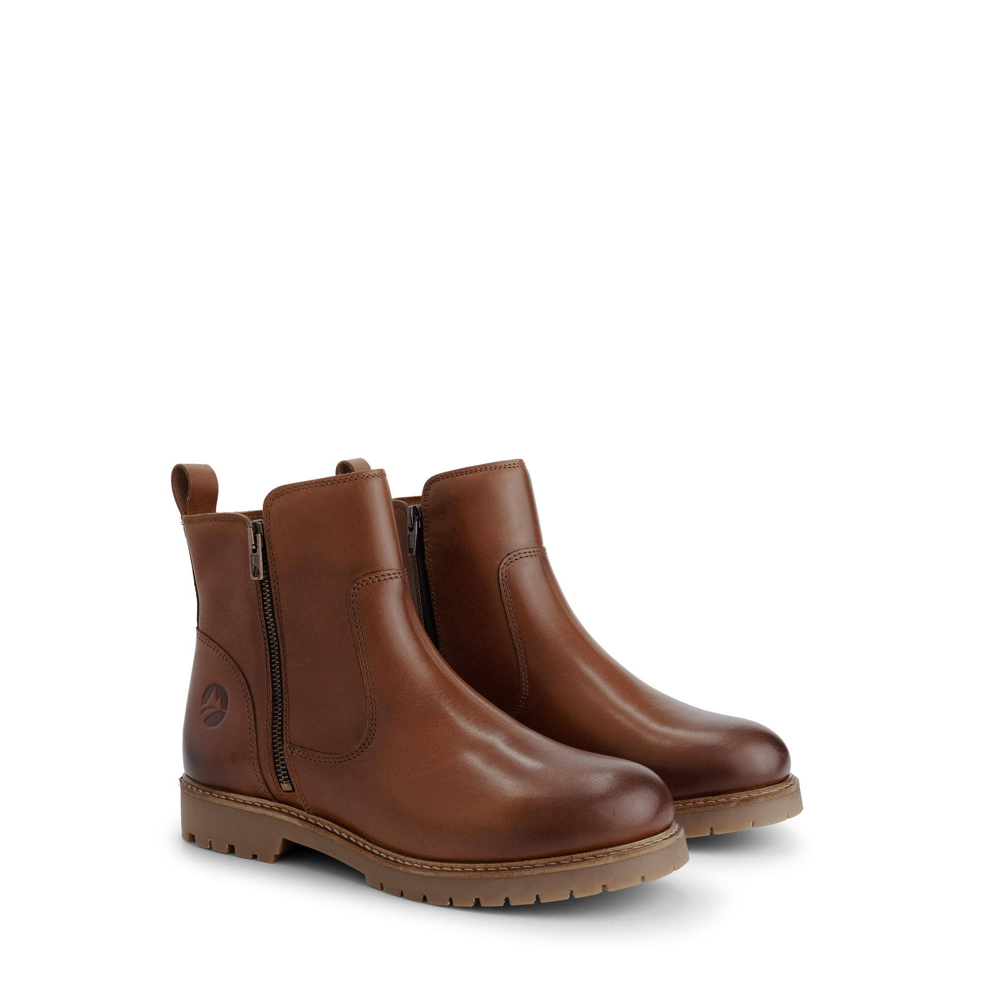 Travelin' - Karup Femmes - Bottines - Doublure En Laine - Cognac - Bottes - Marron - Decathlon