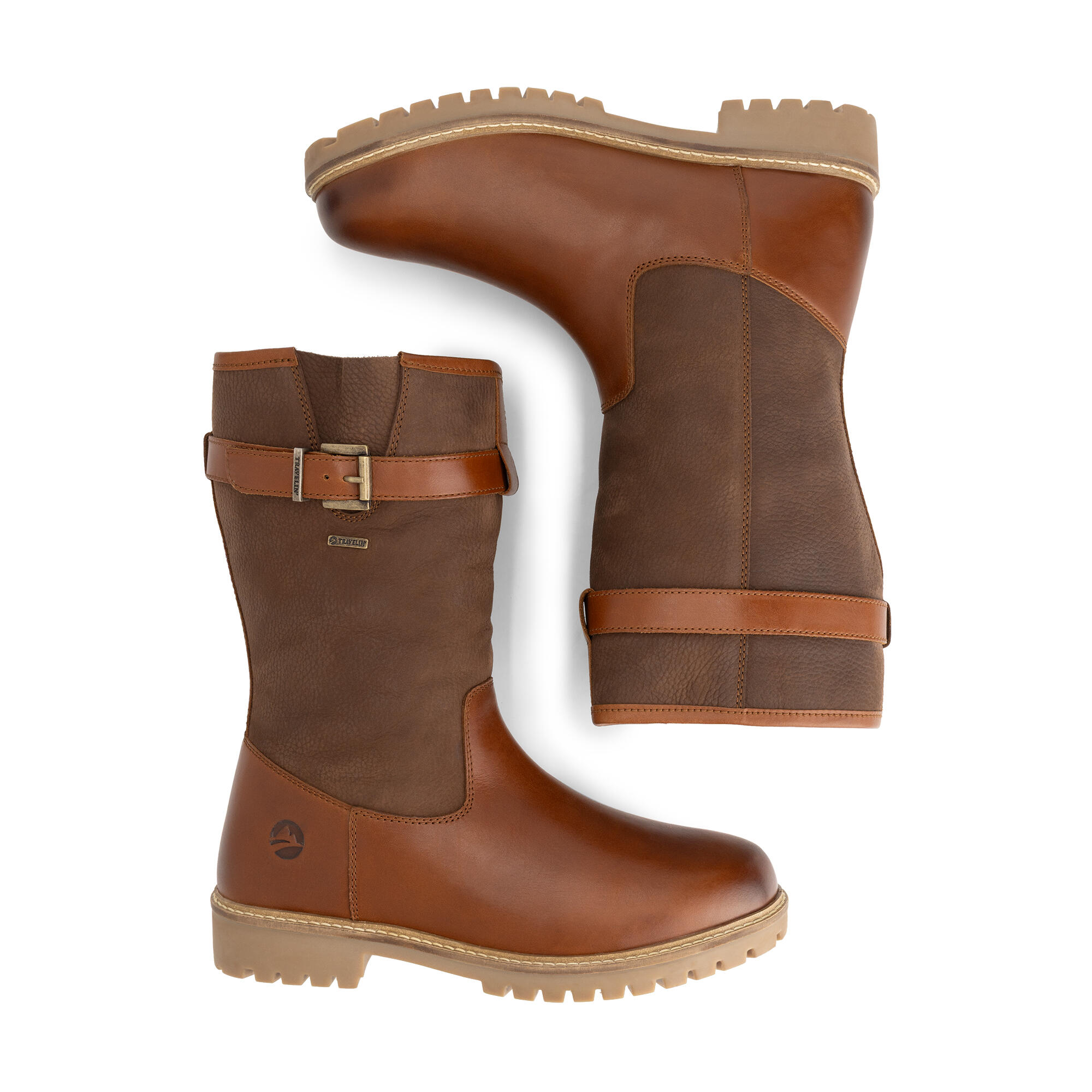Troms Homme - Bottes d'extérieur - Imperméables - Cognac 4/7