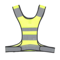 Gilet Réfléchissant Jaune Néo Jacket pour Cyclistes et Coureurs Taille S/M