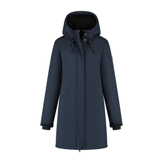Elina Femmes - Veste softshell - Rembourrée - Bleu marine