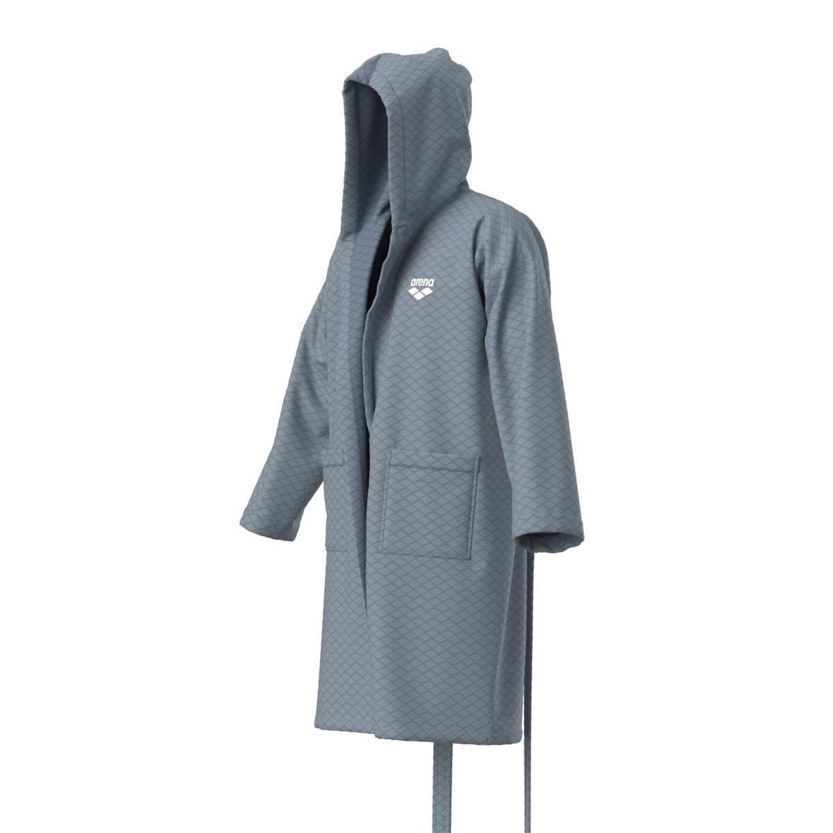 Arena - Peignoir Arena Losange - Peignoir De Bain - Gris - 42 M/l - Decathlon