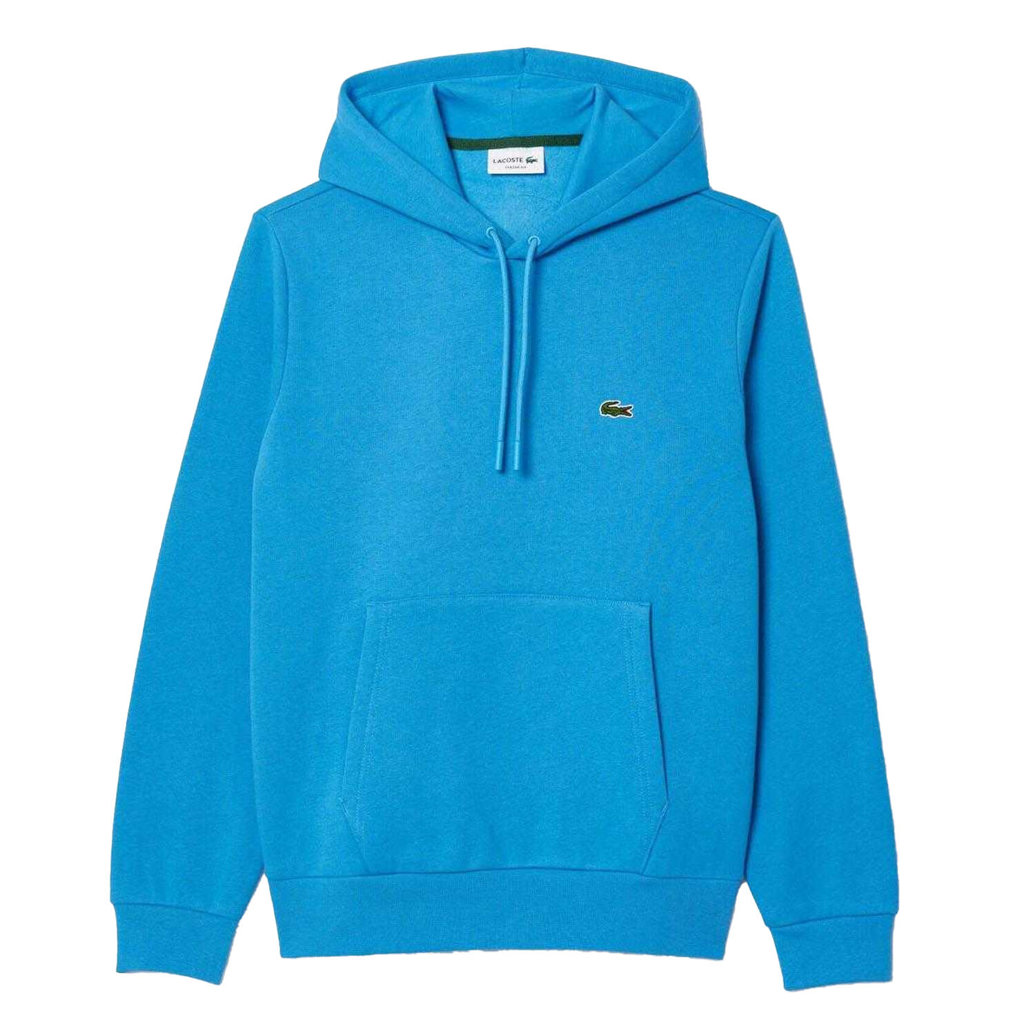 LACOSTE Mens Cotton Hoodie (Blue)