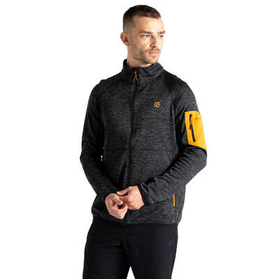 Heren torrek fleece top (gevaarlijk rood/seville rood)