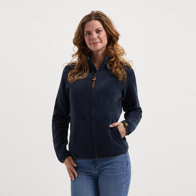 MGO Willow Damen - Outdoor-Strickjacke - Fleece - Marine