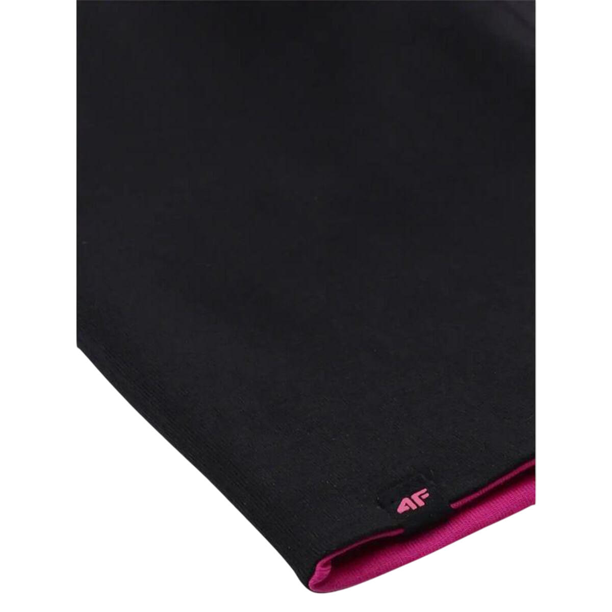 Gorro Beanie Logotipo de Algodón para Niños/Niñas Negro, Rosa 2/4