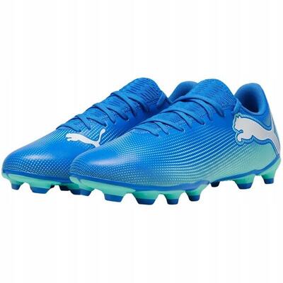 Heren future 7 play fg/ag voetbalschoenen (blauw)
