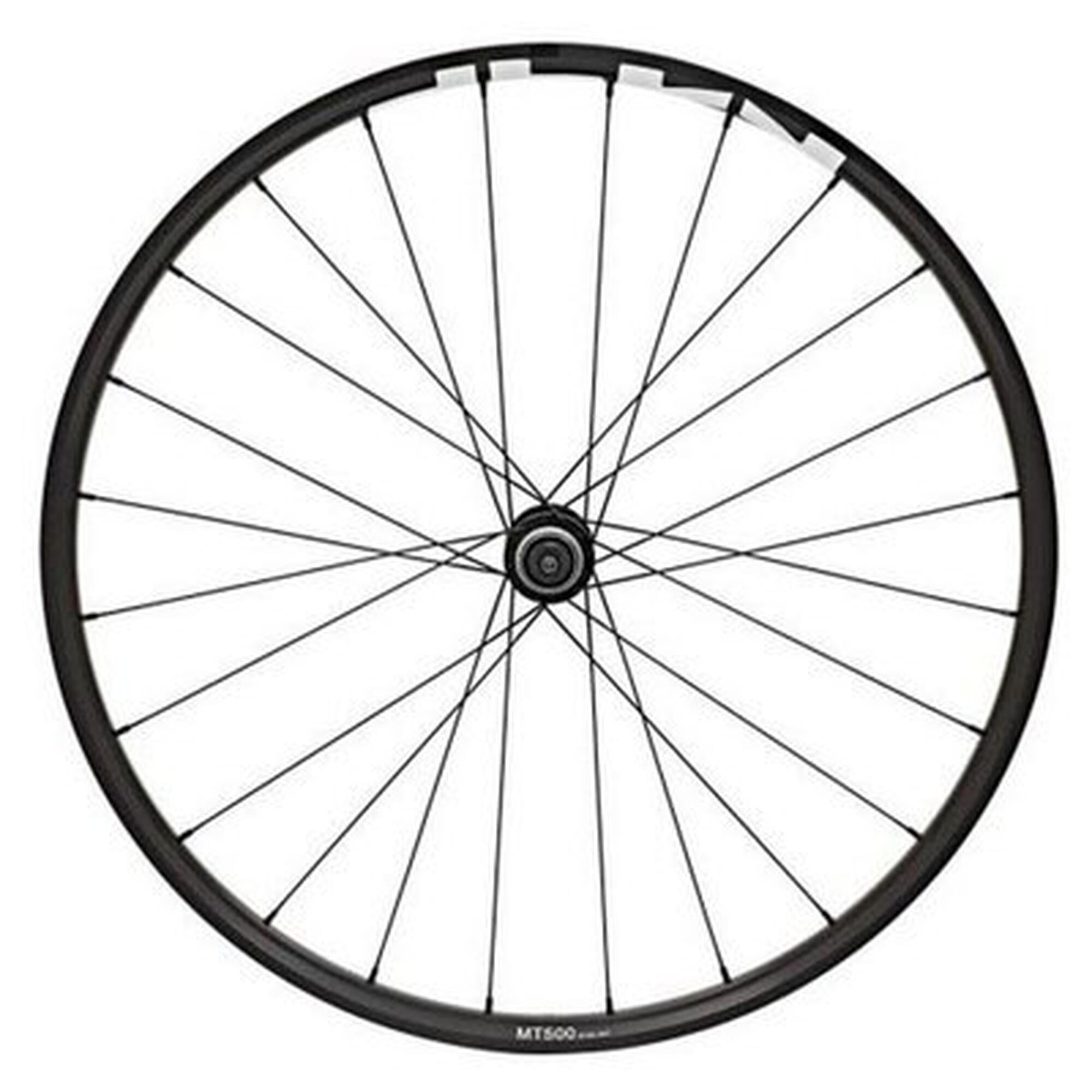 SHIMANO Ruota per bicicletta con freno a disco Shimano WH-MT500-CL-F15-275 center lock