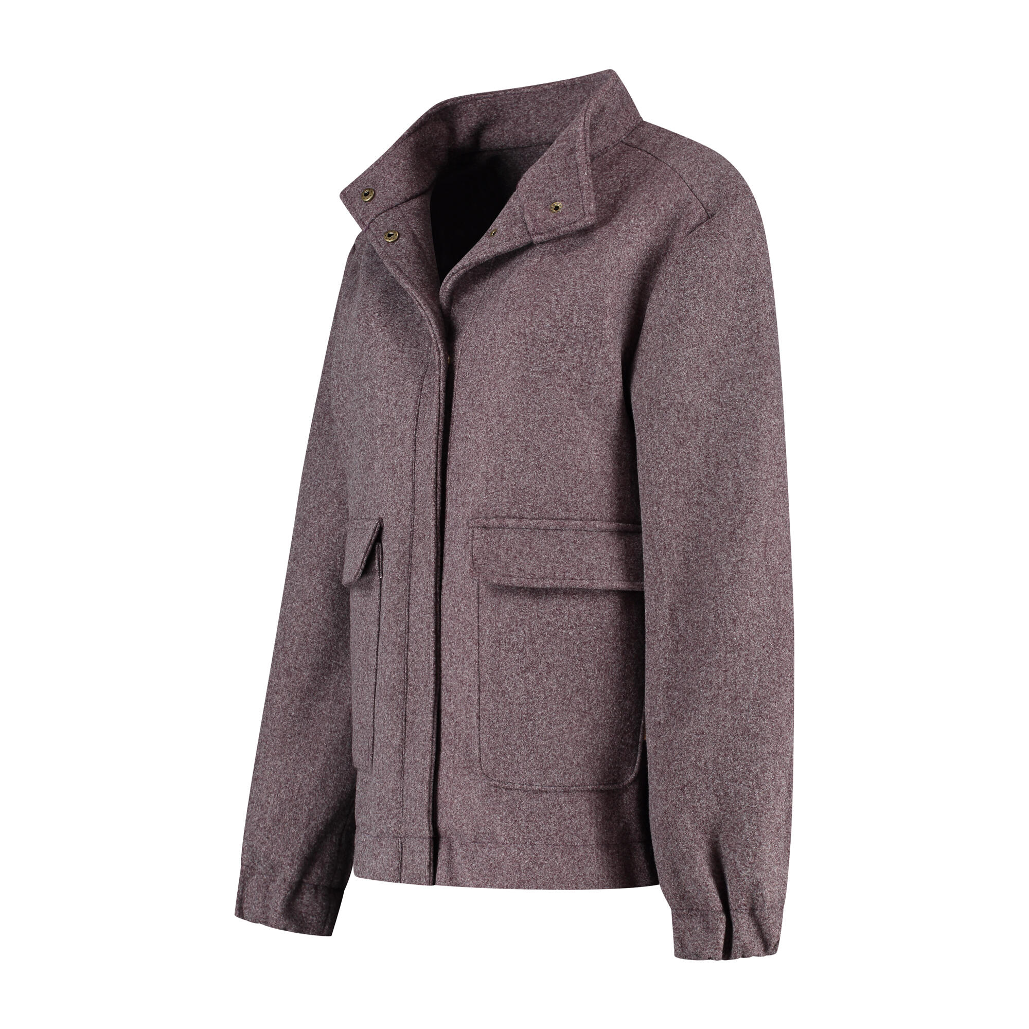 Giacca leggera Caro - MGO - Aspetto lana - Viola 3/7