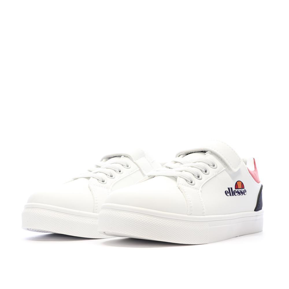 Ellesse Sabi Witte Sneakers voor Jongens 6/7