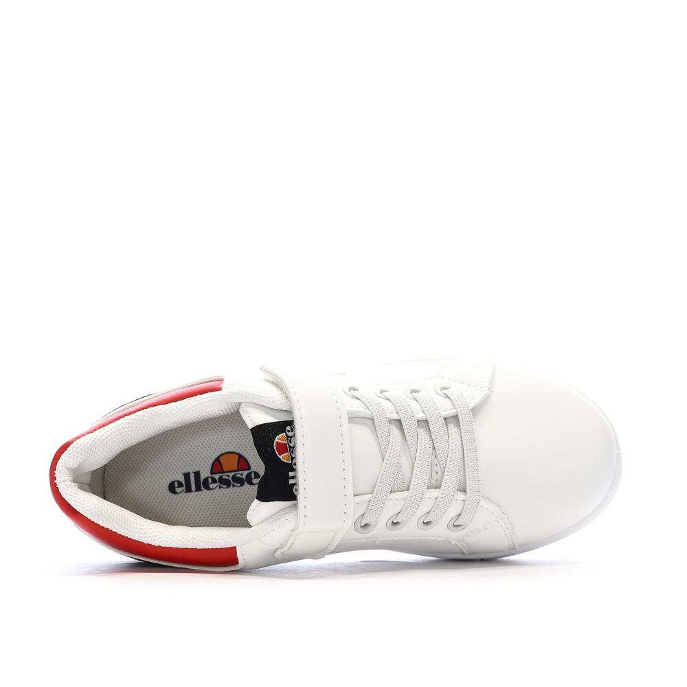 Ellesse Sabi Witte Sneakers voor Jongens 4/7