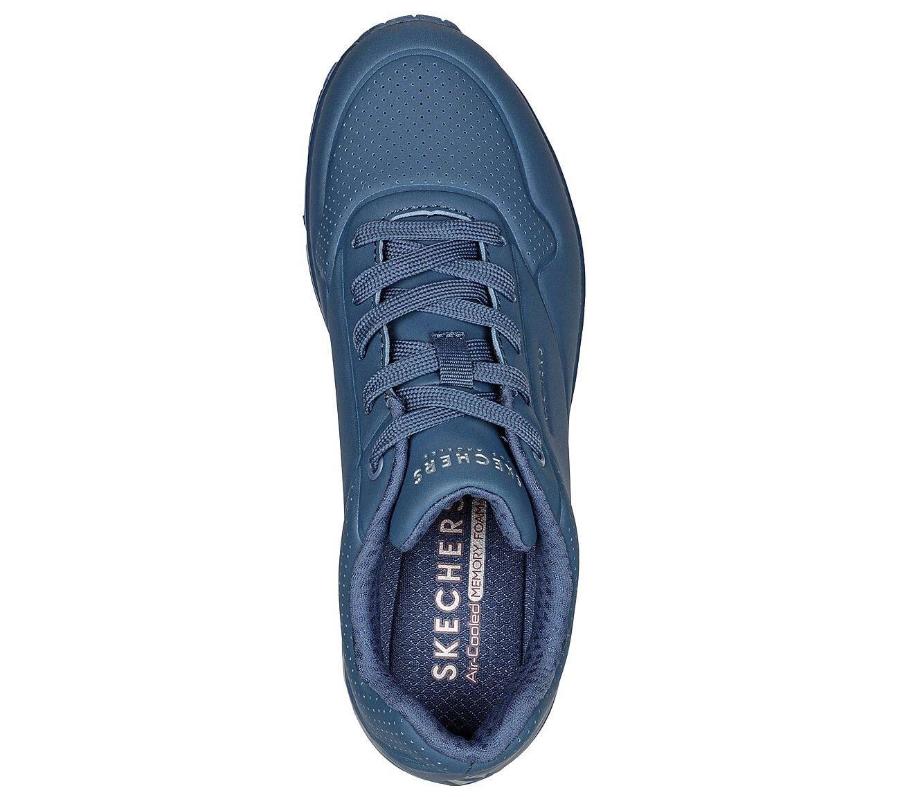 SKECHERS Uno Stand On Air dames sneaker, blauw 3/5