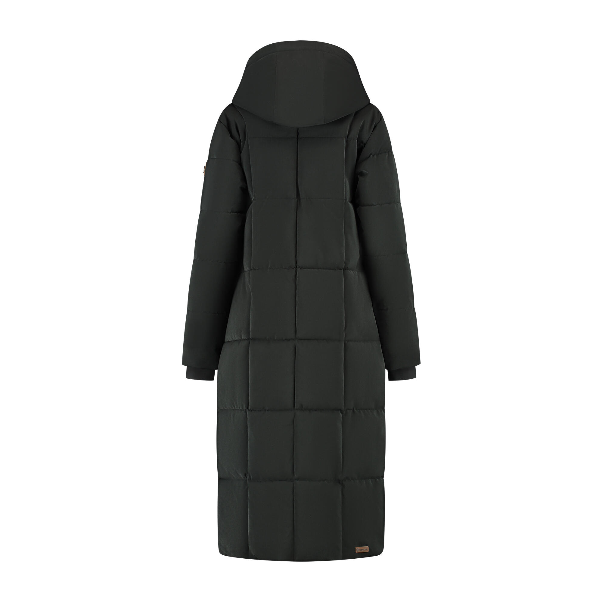 Freya Dames - Puffer winterjas - Getailleerd - Zwart 6/7