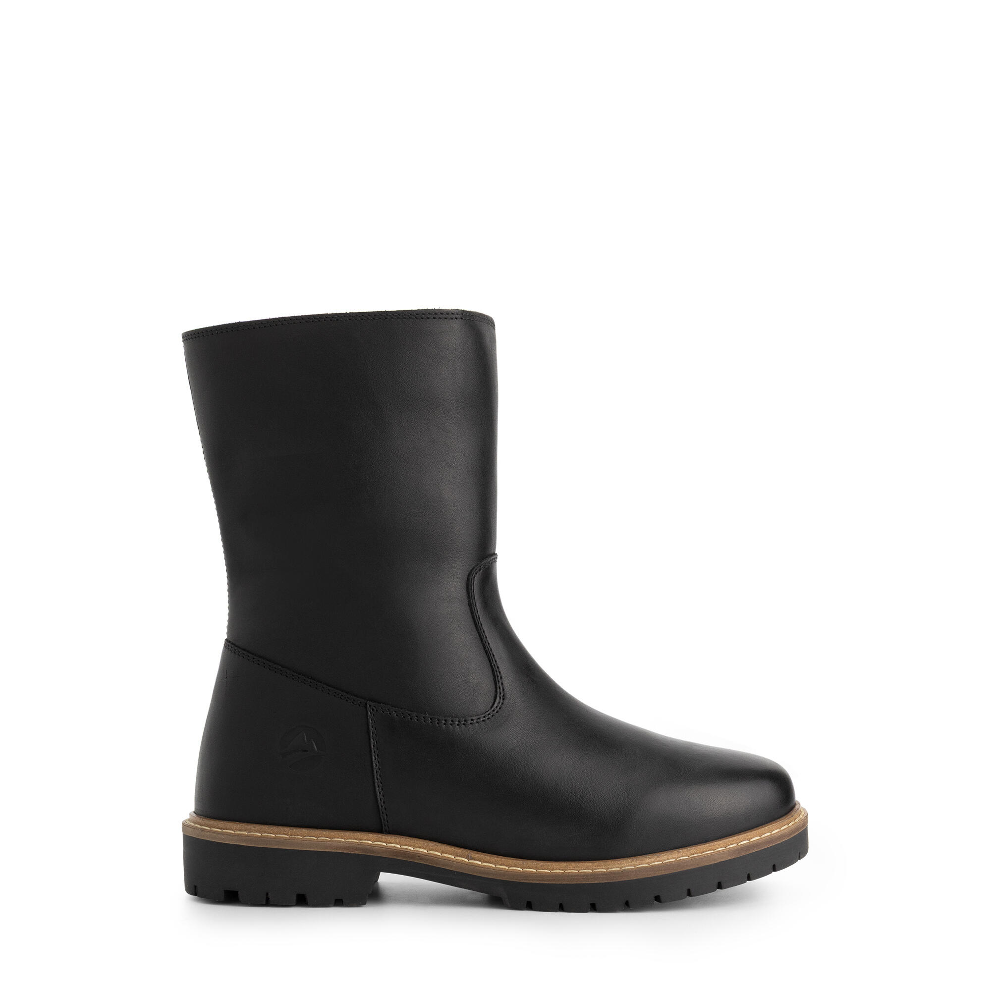 Nexo Damen – Stiefel – mit Wolle gefüttert – Schwarz 3/6