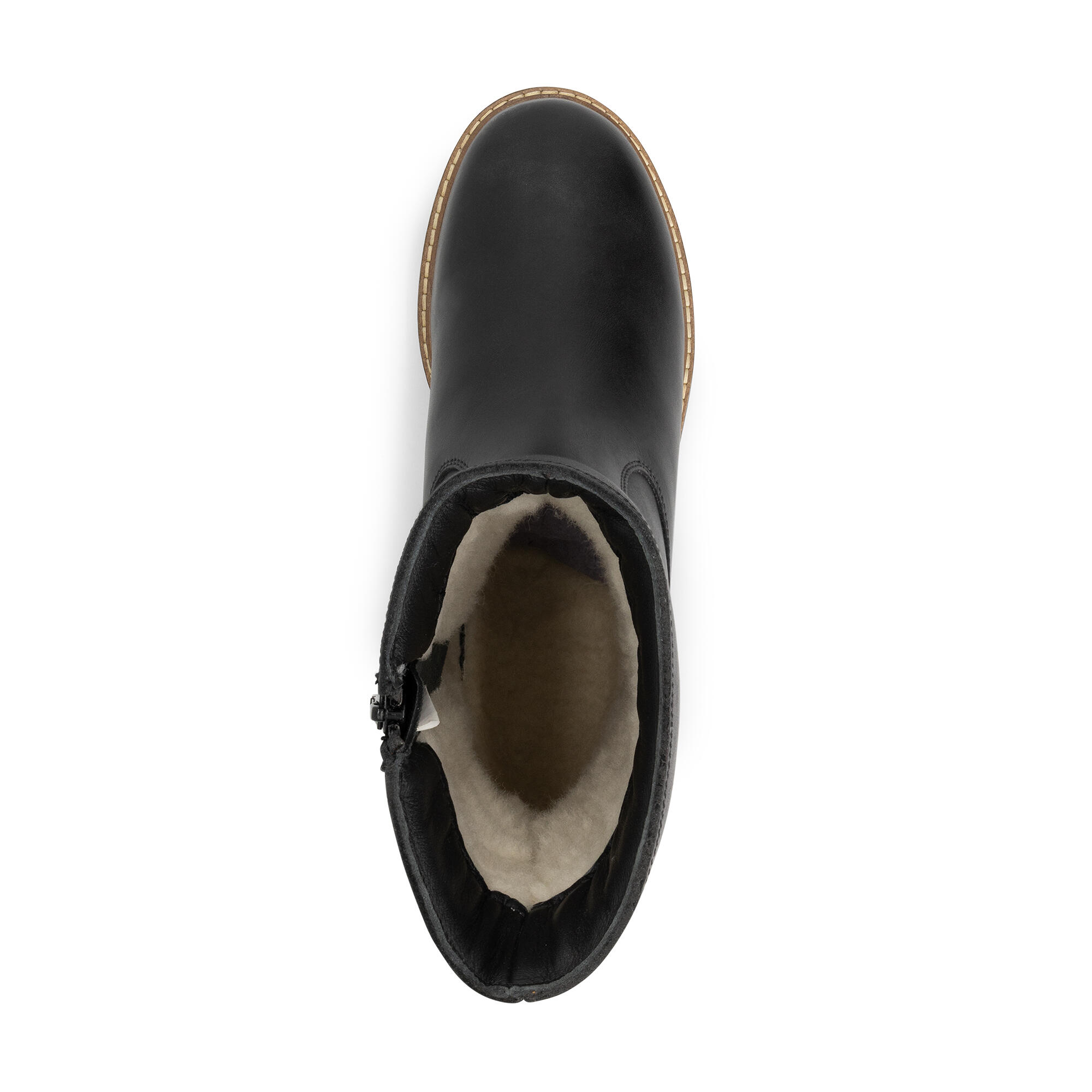 Nexo Damen – Stiefel – mit Wolle gefüttert – Schwarz 5/6
