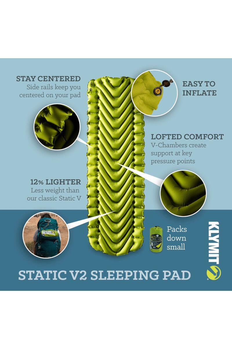 Materac dmuchany Klymit Static V2 - green 5/7