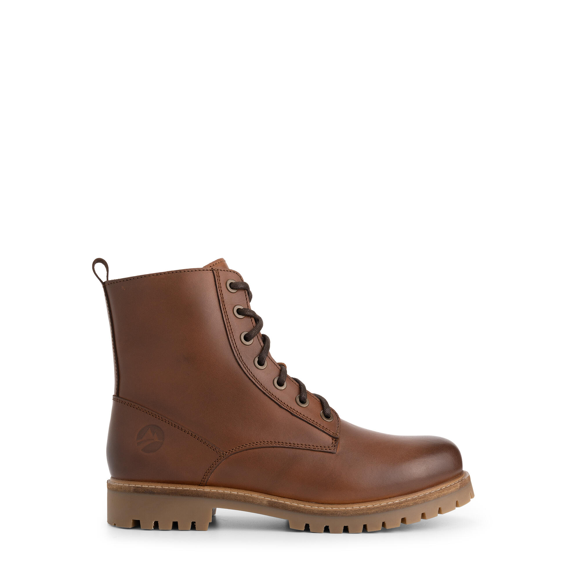 Kvaloya Herren - Schnürboots - Leder - Cognac 3/6