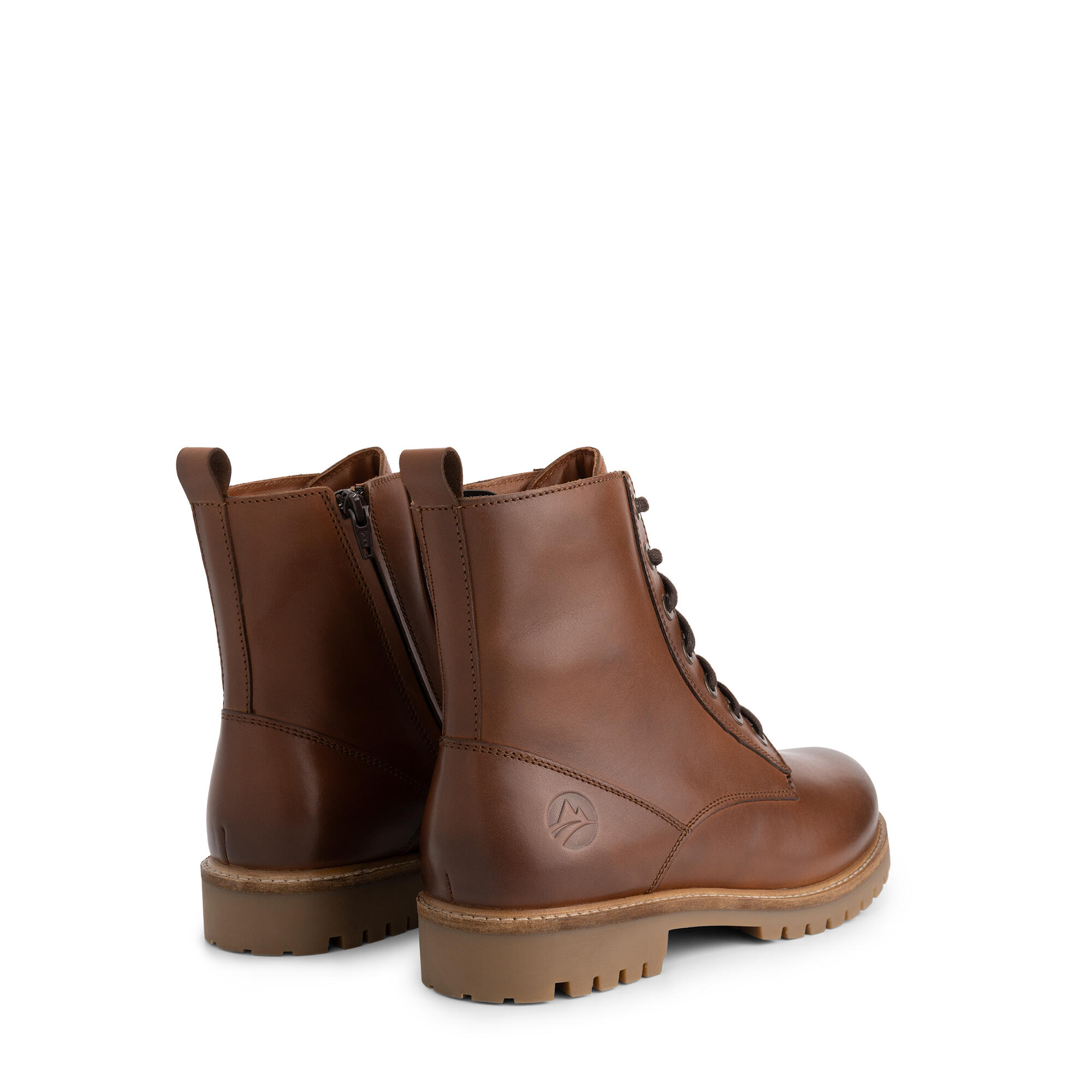 Kvaloya Herren - Schnürboots - Leder - Cognac 2/6