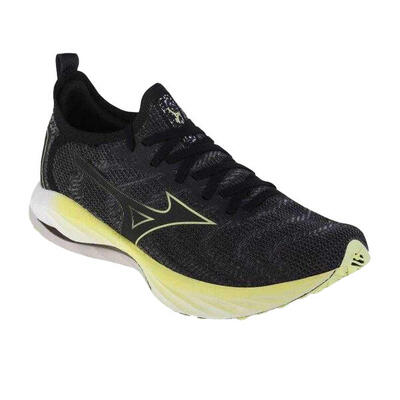 Heren neo wind wave sportschoenen (zwart. groen)