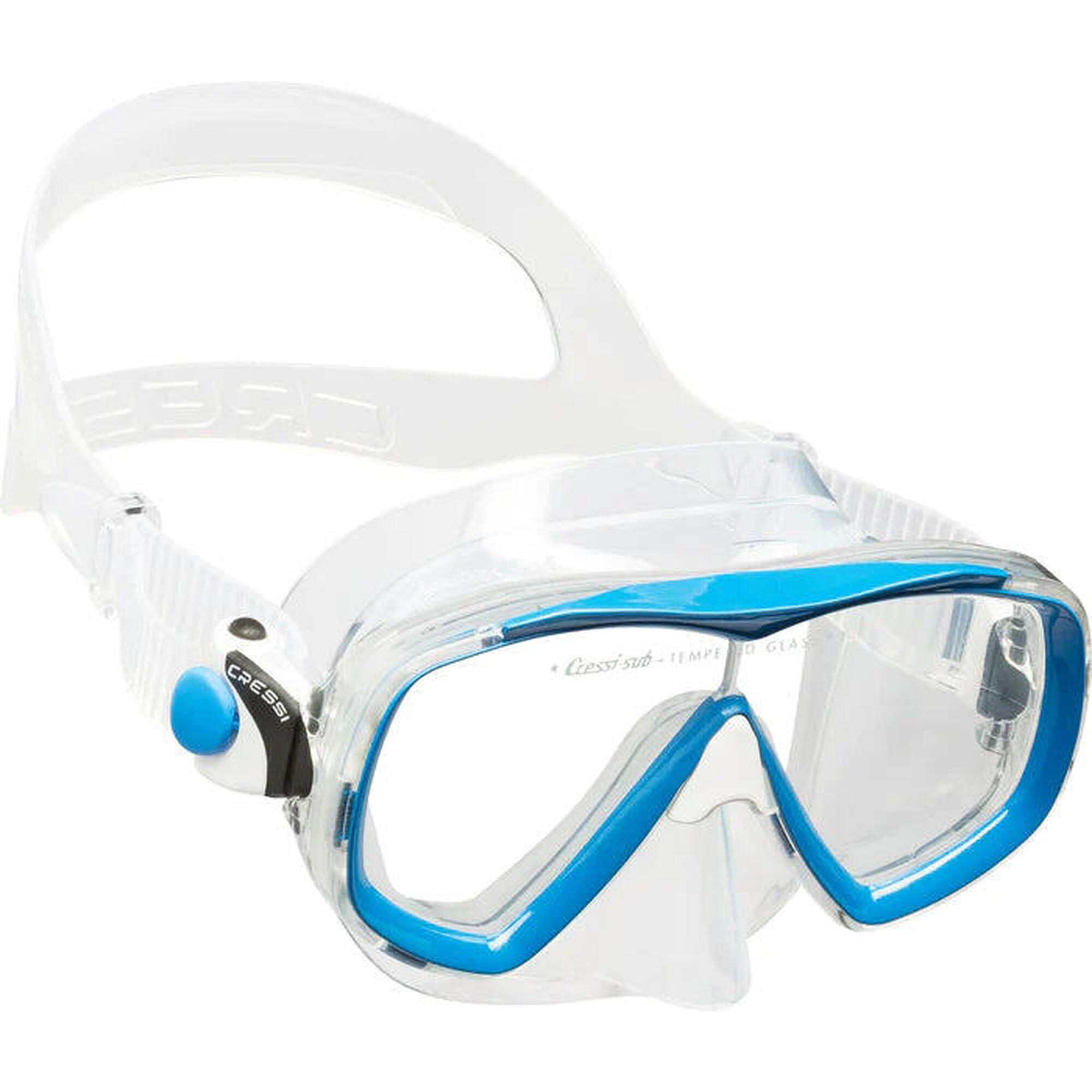 Cressi - Masque De Plongée Cressi Estrella - Masque De Piscine - Bleu - Taille Unique - Decathlon