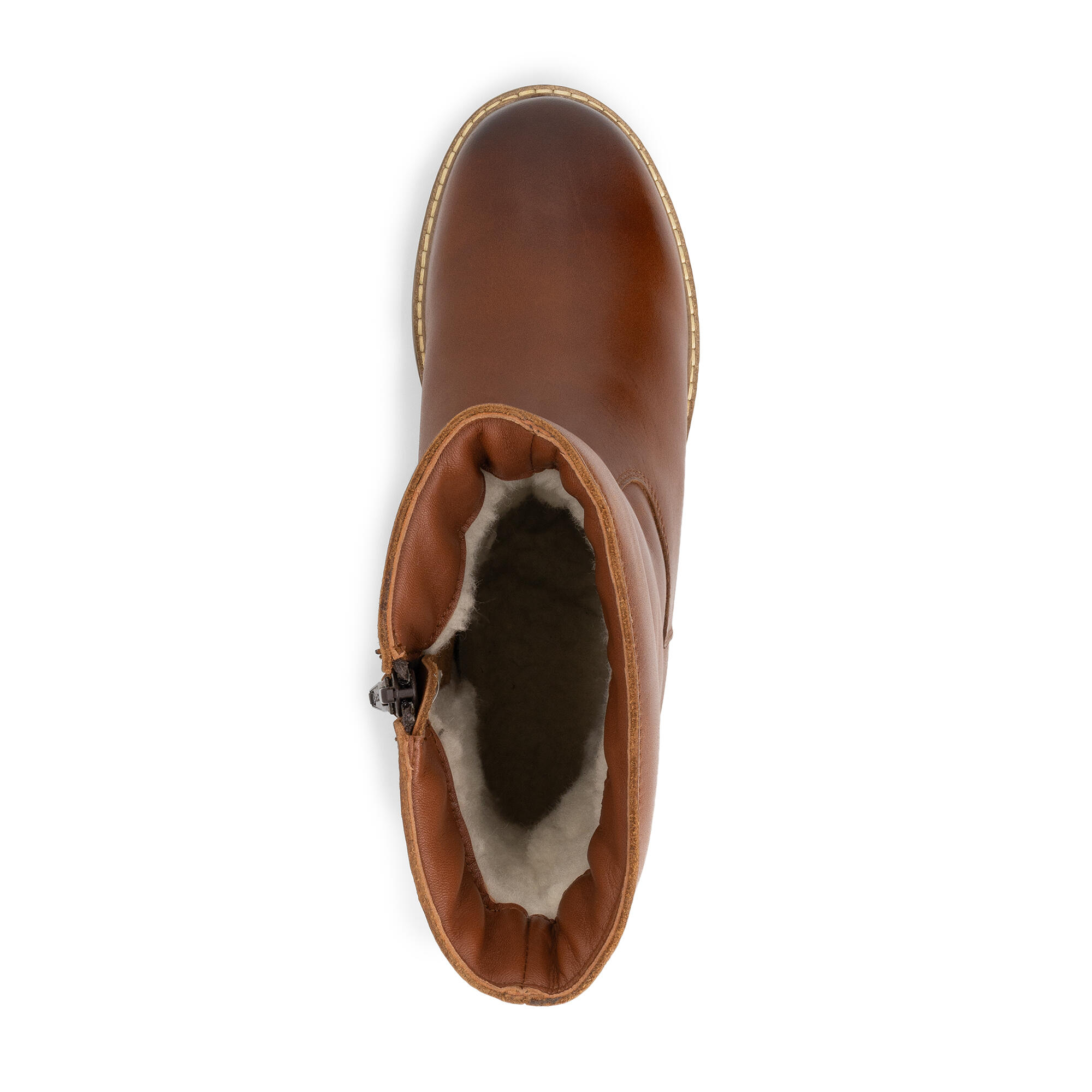 Nexo Femme - Bottes - Doublées de laine - Cognac 5/6