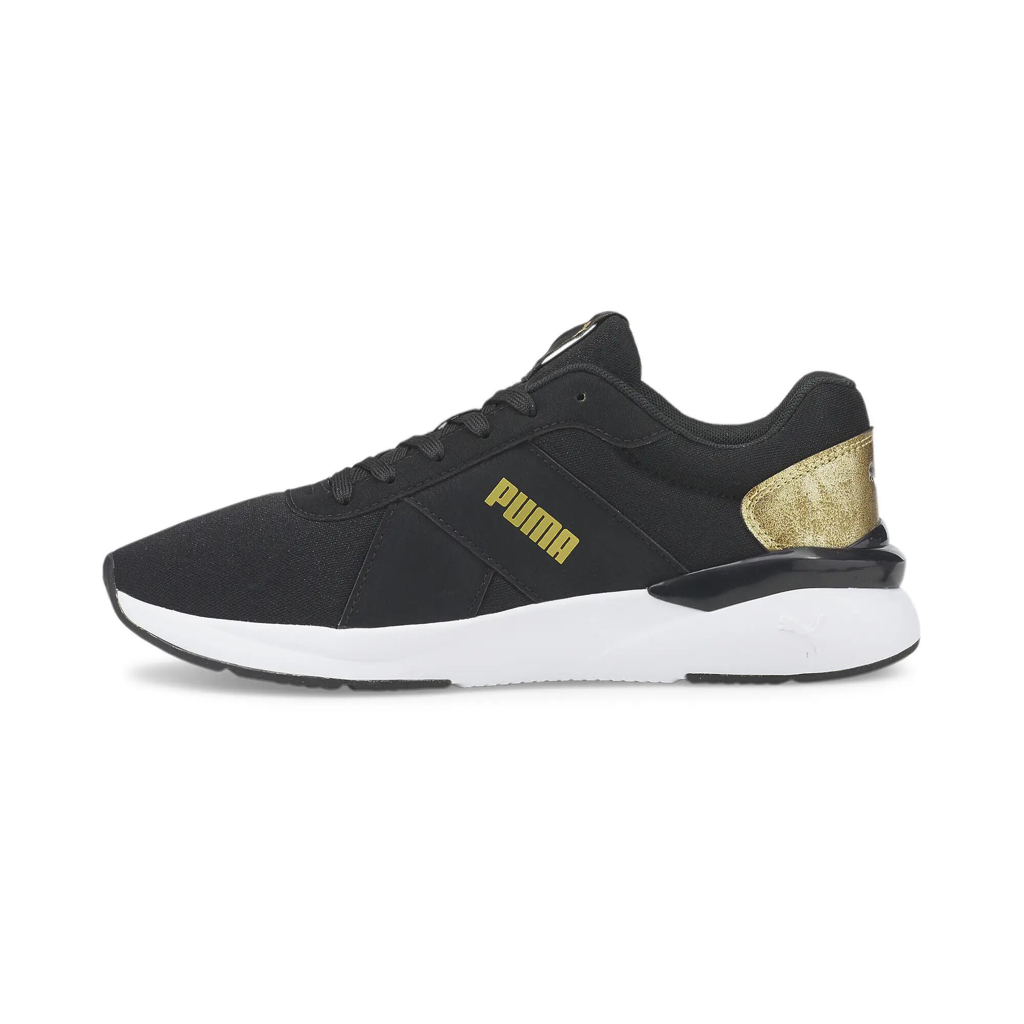PUMA Shoes Rose Raw Metallics Black 3/5