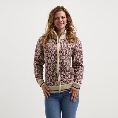 MGO Lou Damen - Outdoor-Strickjacke - Sand