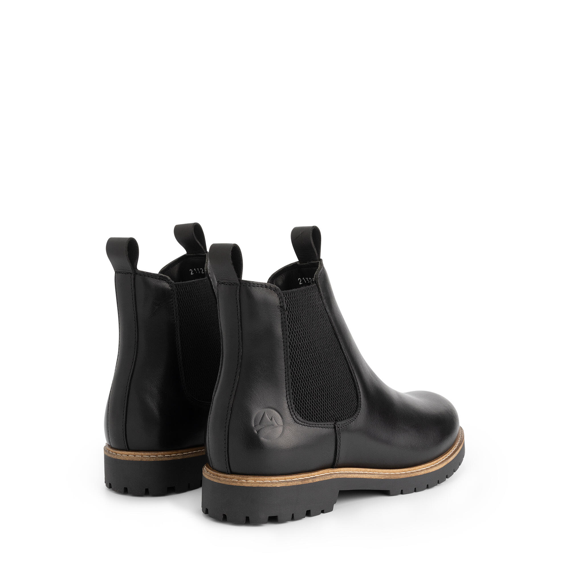 Agder Dames - Chelsea boots - Leer - Zwart 2/6