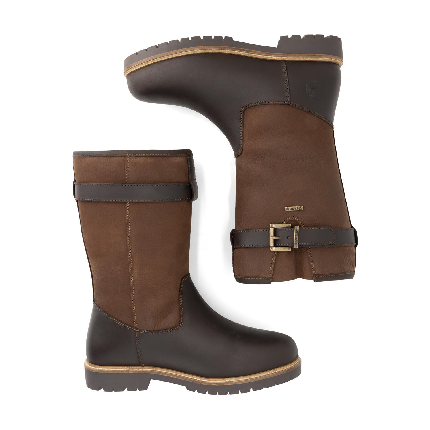 Finnberg Femmes - Bottes d'extérieur - Imperméables - Marron foncé 4/7