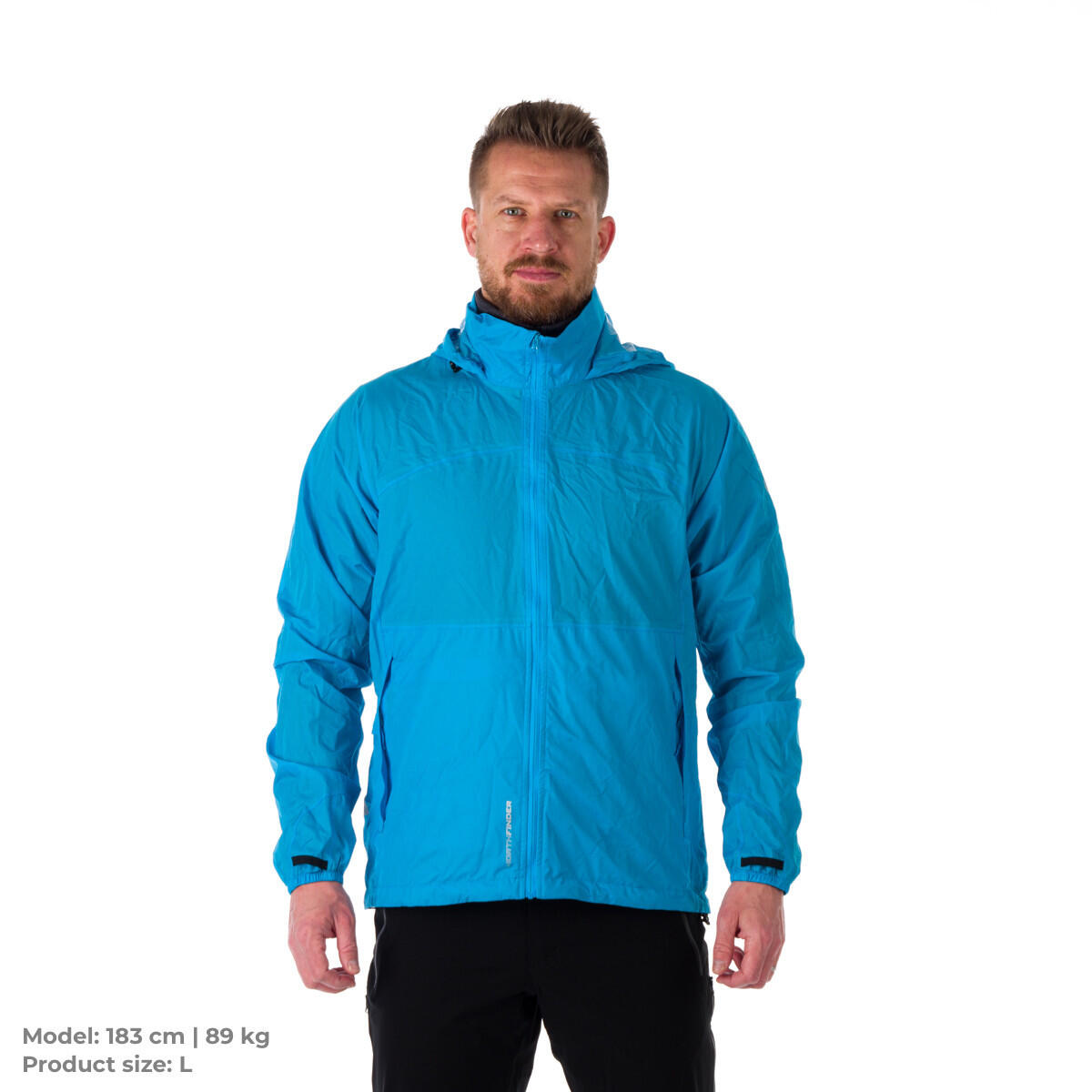 Pánská nepromokavá multisportovní bunda sbalitelná 2L NORTHKIT 5/7