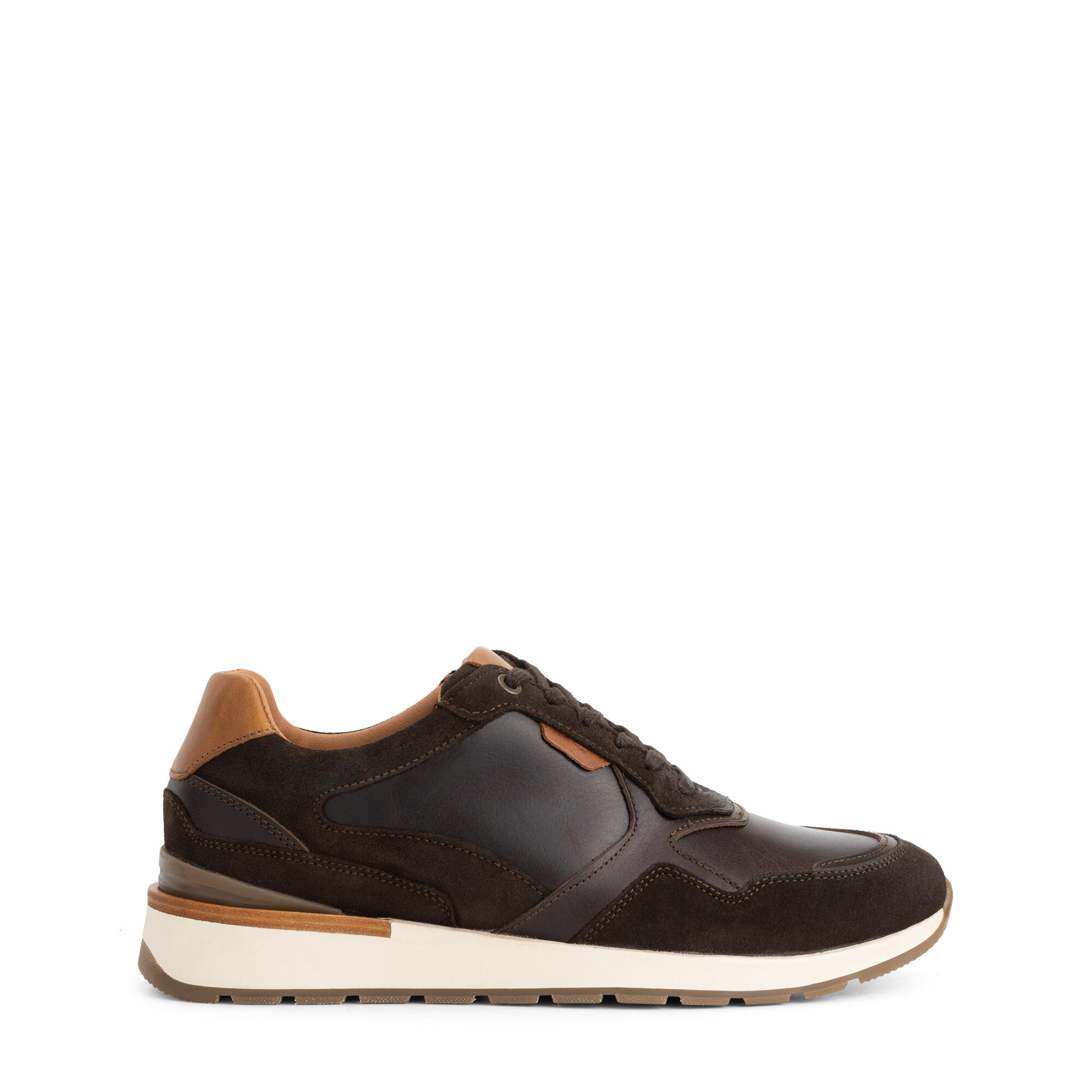 Zapatillas Dalton hombre - Cuero - Cognac 3/6