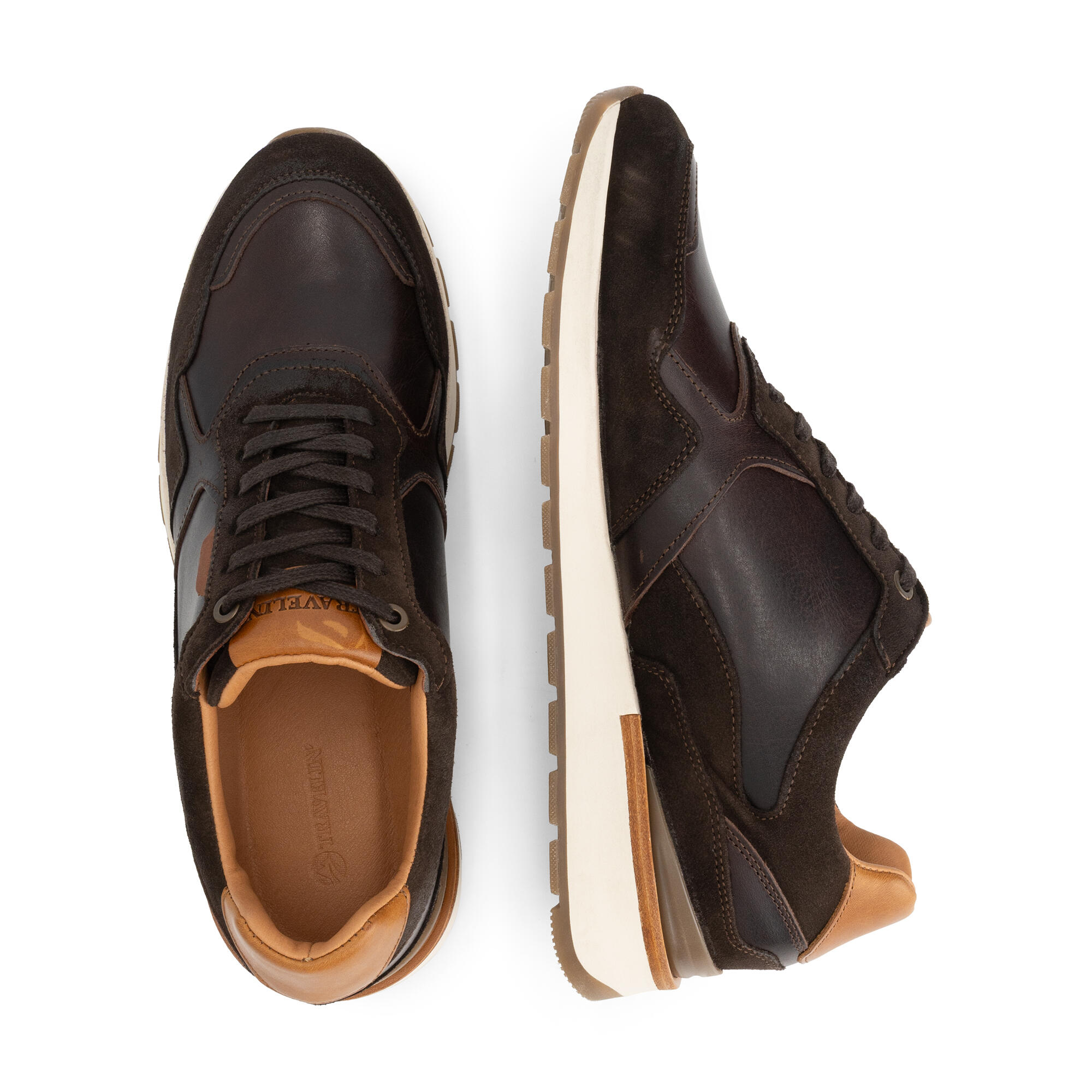 Zapatillas Dalton hombre - Cuero - Cognac 4/6