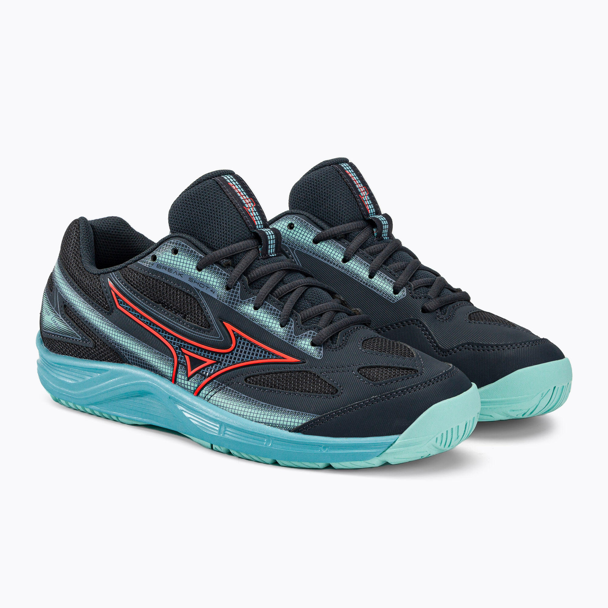 Buty do tenisa Mizuno Break Shot 4 AC collegiate blue/ soleil/ tanager turquoise 4/7