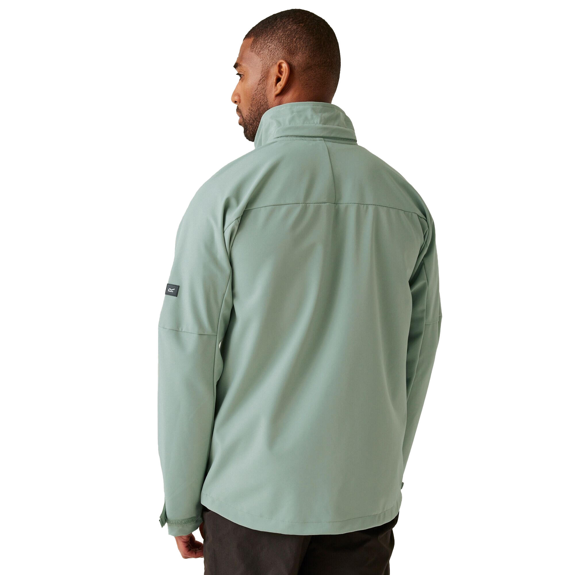 Heren Arana Waterdichte Soft Shell Jas (Gletsjer/IJsberg) 4/5