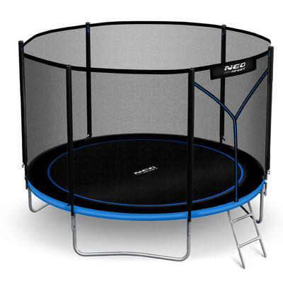 Trampolina ogrodowa z siatką zewnętrzną Neo-Sport 252cm 8ft