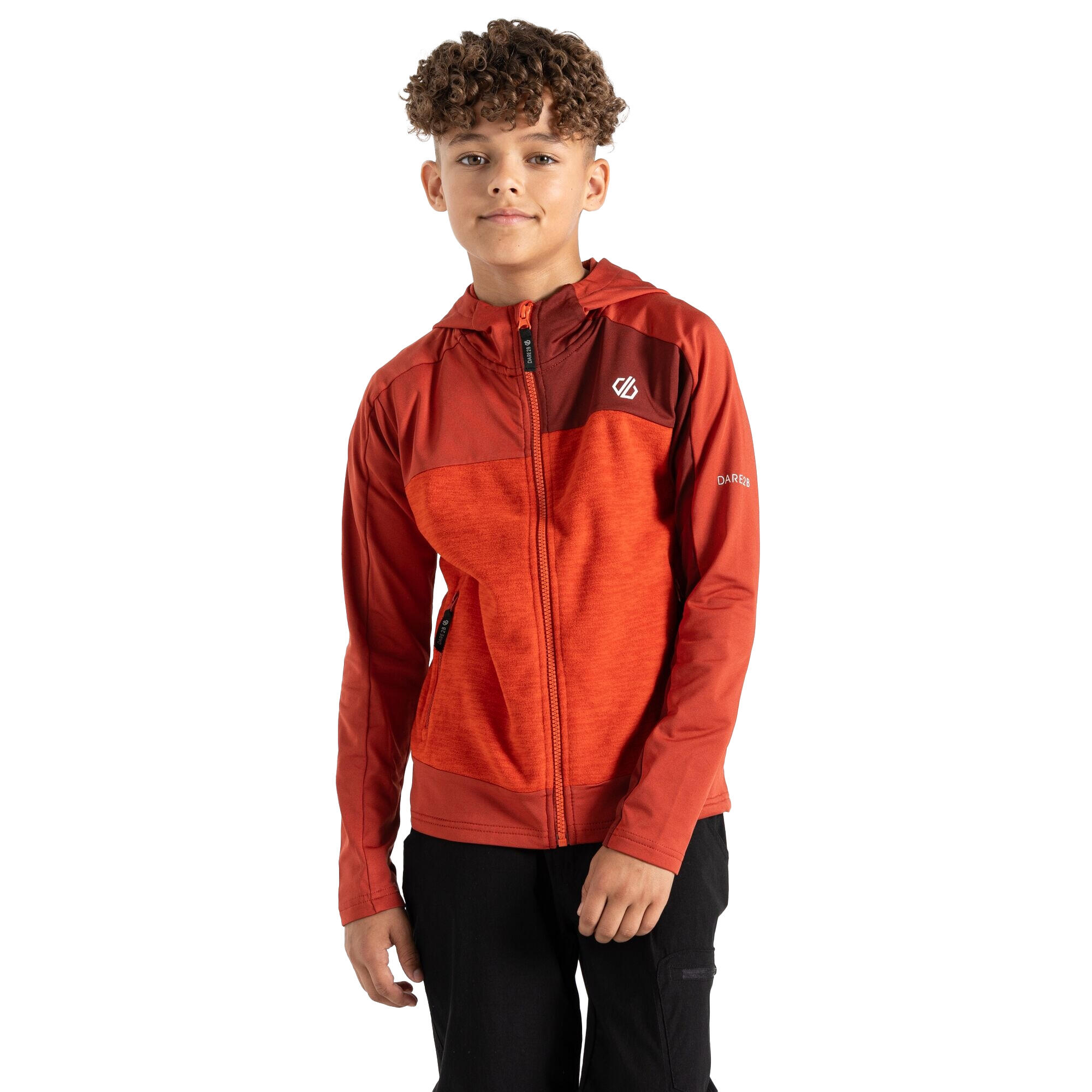 Kinder/Kids Thriving II Midlayer (Kaneel / Toscaans rood) 4/5