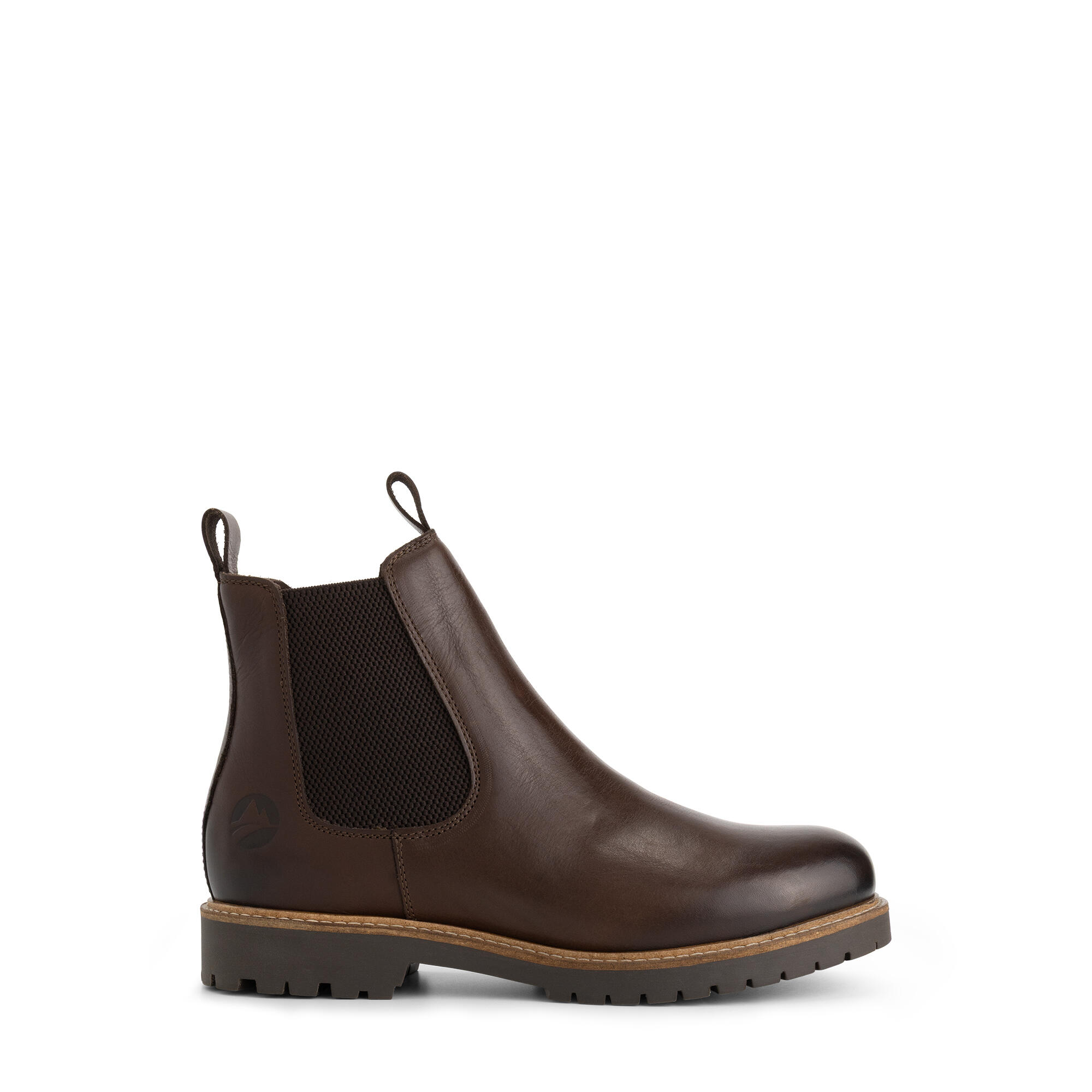 Agder Dames - Chelsea boots - Leer - Donkerbruin 3/6