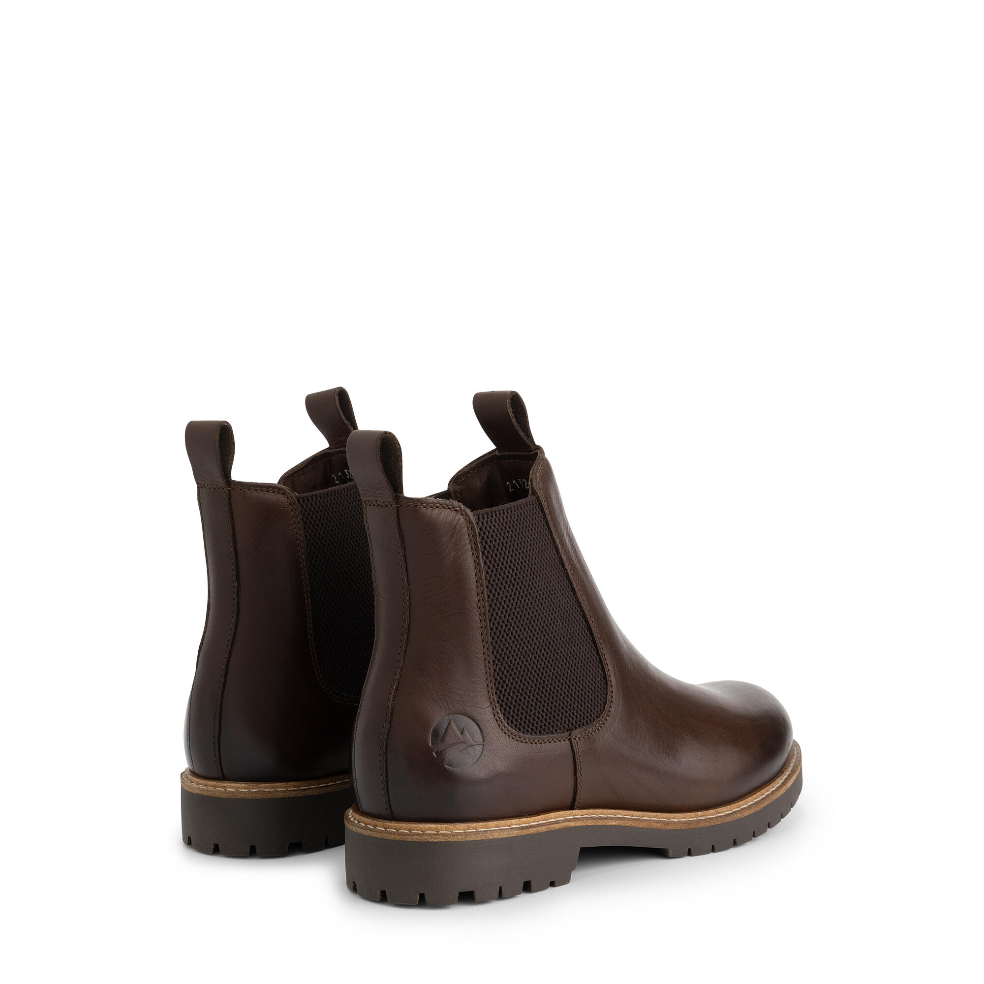 Agder Dames - Chelsea boots - Leer - Donkerbruin 2/6