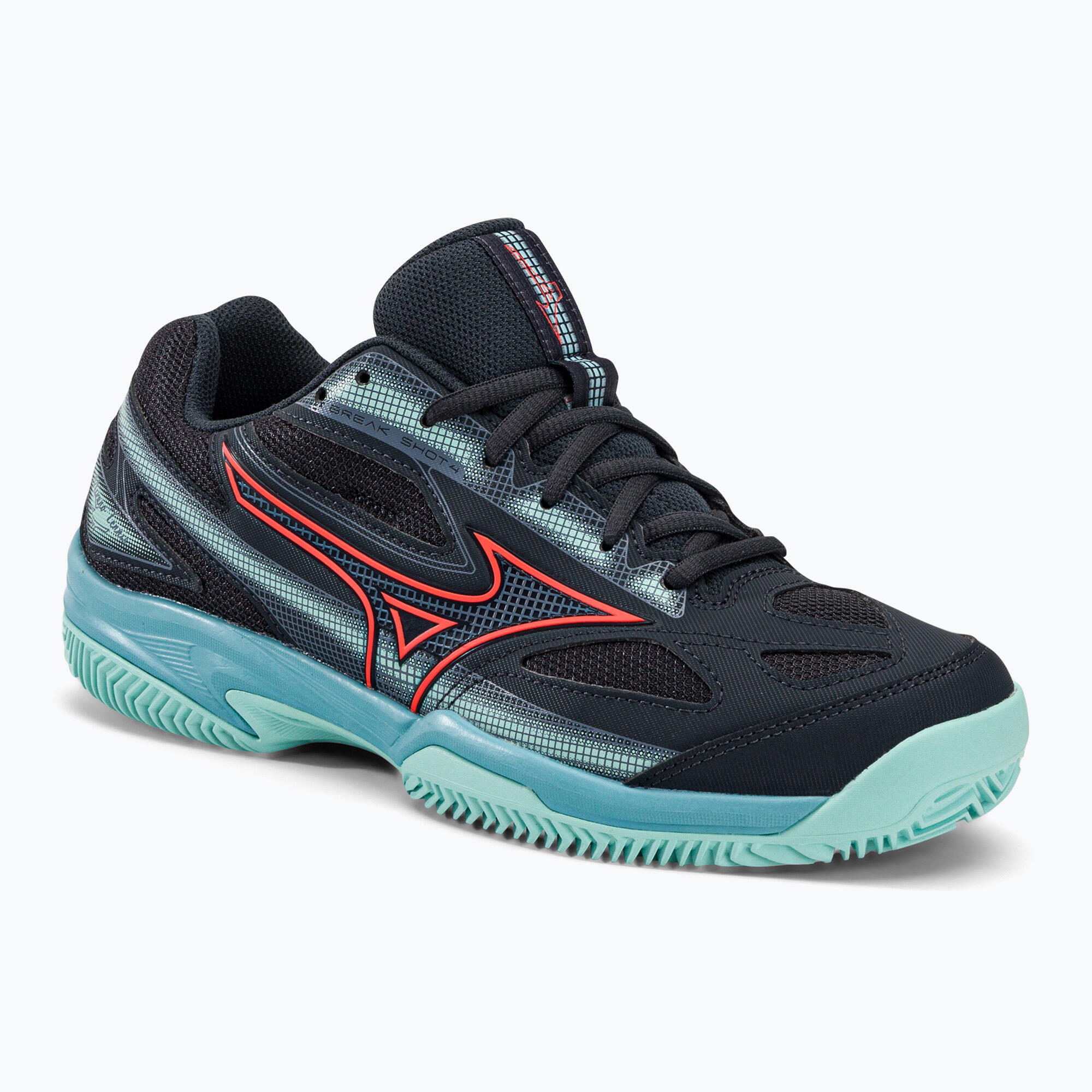 Buty do tenisa Mizuno Break Shot 4 CC collegiate blue/ soleil/ tanager turquoise 1/7